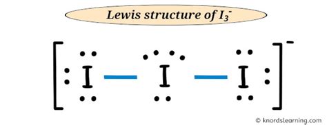 i3- lewis structure